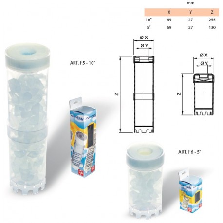 Vložka filtru 5" - polyfosfát